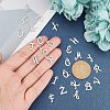 Unicraftale 26Pcs 26 Style 201 Stainless Steel Charms STAS-UN0022-92P-2