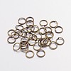 Iron Open Jump Rings X-JRAB6mm-NF-1