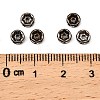 Brass Rhinestone Spacer Beads RB-A014-Z5mm-01B-3