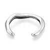 304 Stainless Steel Cuff Bangles for Women LS-BJEW-N038-01P-3