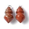 Natural & Synthetic Mixed Gemstone Pendants G-C187-04-2