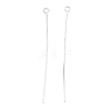 50MM Silver Color Plated Brass Eye Pins X-EPC5.0cm-S-5