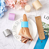 Crafans 4Pcs 4 Color Adjustable Imitation Leather Napkin Rings AJEW-CF0001-11-11