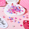 120Pcs 6 Colors Acrylic Beads SACR-TA0001-26-5