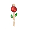 Rose Enamel Pins PALLOY-D361-16G-1