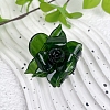 Flower Cellulose Acetate(Resin) Claw Hair Clips PW-WG10B0C-05-1