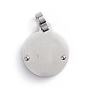 Non-Tarnish 304 Stainless Steel Pendants STAS-I143-07P-09-2