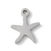 304 Stainless Steel Pendants STAS-E501-06P-1