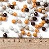Opaque Acrylic Beads X-SACR-Q004-02L-4