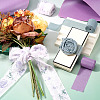 15 Yards 3 Colors Nylon Flower Printed Ribbon Sets OCOR-TA0002-31-6