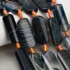 Dyed & Heated Natural Banded Agate Beads Strands GG-CBAB9C6-D01-01-1