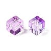Baking Paint Transparent Glass Beads X1-DGLA-N005-01A-07-3