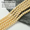 Dyed Glass Pearl Round Bead Strands X-HY-A002-6mm-RB072-3