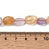 Natural Amethyst and Citrine Beads Strands X-G-D0002-D77-8