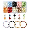 DIY Round Acrylic Bead Bracelets Making Kits DIY-YW0009-88-2