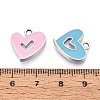 Alloy Enamel Pendants PALLOY-T092-27P-3