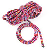 5M Ethnic Style Nylon Braided Round Cords OCOR-TA0003-21C-1