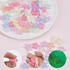 100Pcs Luminous Transparent Acrylic Beads OACR-PA0002-04-7