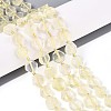 Natural Lemon Quartz(Heated) Beads Strands G-P534-A20-01-1