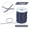   1 Roll Waxed Cotton Thread Cords YC-PH0002-43A-2