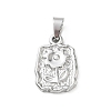 304 Stainless Steel Pendants SA-CBA34D4-03D-P-1