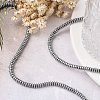 Non-Magnetic Synthetic Hematite Beads Strands G-C124-4x2mm-2-5