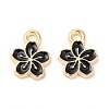 Alloy Enamel Charms ENAM-C005-34G-01-2