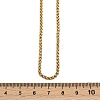 304 Stainless Steel Wheat Chains Necklaces for Unisex NJEW-K395-01A-G-5