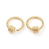 Brass Screw Carabiner Lock Charms X-KK-L197-03G-2