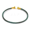 Braided Carbon Steel Wire Bracelet Making MAK-A017-B52-1