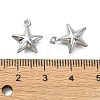 Non-Tarnish 304 Stainless Steel Charms STAS-L024-012P-3