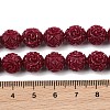 Dyed Synthetic Coral Carved Beads Strands GG-CBA1CDD-04A-4