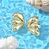 Brass Stud Earrings for Women EJEW-U035-04G-1