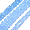 Natural Malaysia Jade Beads Strands G-L645-C01-4mm-21-2