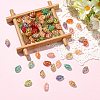 90Pcs 9 Colors Handmade Lampwork Beads LAMP-CJ0002-98-5