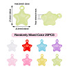 20Pcs Transparent Acrylic Pendants MACR-TADJ0001-05-4