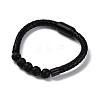 Round Natural Tiger Eye Bead Bracelets BJEW-A009-08EB-03A-2