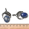 Natural Lapis Lazuli Pendants G-H332-11AS-10-3