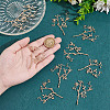 Brass Rhinestone Cabochon Settings KK-WH0079-108KCG-3