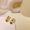 Teardrop Alloy Stud Earrings WG64463-32-1