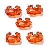 Transparent Glass Enamel Beads LAMP-V001-08I-1