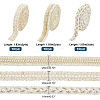  3Pcs 3 Styles Polyester Braided Lace Ribbons DIY-PH0021-26-2