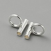 Brass Tube Bails DIY-WH0430-581A-S-2