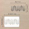 Large Plastic Reusable Drawing Painting Stencils Templates DIY-WH0202-519-2