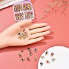 80Pcs 4 Style Rack Plating Eco-Friendly Iron Charms IFIN-YW0001-28-7