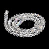 Transparent Electroplate Glass Beads Strands LS-GLAA-F029-2mm-A13-2