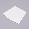 Folding Cardboard Tabletop Easel AJEW-WH0092-07B-1