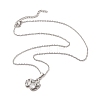 304 Stainless Steel Pendant Necklaces NJEW-U002-21P-2