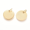 Ion Plating(IP) 304 Stainless Steel Charms STAS-I124-01D-G-2