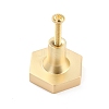 Hexagon with Marble Pattern Brass Box Handles & Knobs LS-DIY-P054-C03-3